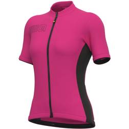 Ale Maglia Manica Corta Da Donna Al'E9 Color Block - Rosa