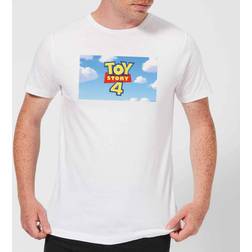 Toy Story 4 Clouds Logo T-Shirt - White