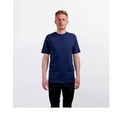 Ekologisk t-shirt, classic fit, herr, burgundy