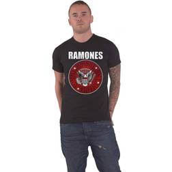 herre t-shirt ramones fyldsegl rock off