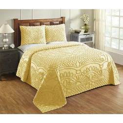 Better trends Trevor Bedspread Yellow (259.08x228.6cm)