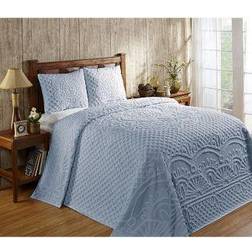 Better trends Trevor Bedspread Blue (259.08x228.6cm)