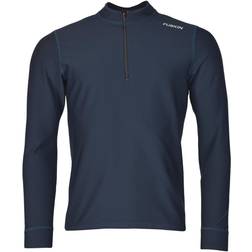 Fusion Zip Neck Jersey Women - Dark Night Blue