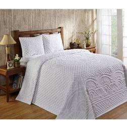 Better trends Trevor Bedspread White (259.08x228.6cm)