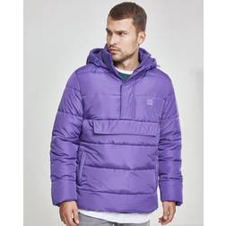 Urban Classics Pull Over Puffer Jacket (Chrome Yellow, S)