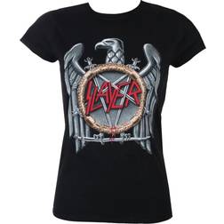 Metal T-Shirt Frauen Slayer - Silver Eagle