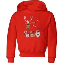 Disney Kid's Frozen Olaf and Sven Christmas Hoodie