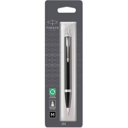 Parker IM Black Chrome Trim Ballpen, black