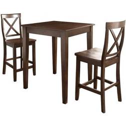 Crosley Furniture Pub Dining Set 32x32" 3