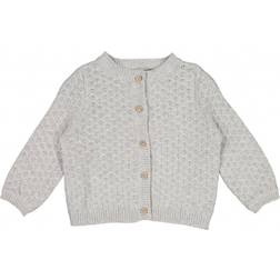 Wheat Baby Strik Cardigan Magnella - Melange Grey