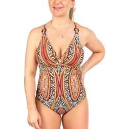 Missya Lucca Swimsuit - Orange Pattern