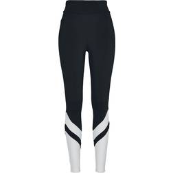 Urban Classics Leggings - Musta/Valkoinen
