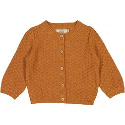 Wheat Baby Strik Cardigan Magnella - Cinnamon Melange