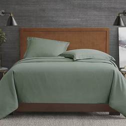 London Fog Garment Wash Duvet Cover Green (228.6x228.6)