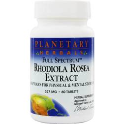 Planetary Herbals Full Spectrum Rhodiola Rosea Extract 327mg 60 pcs