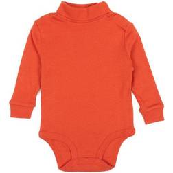 Leveret Turtleneck Bodysuit - Orange