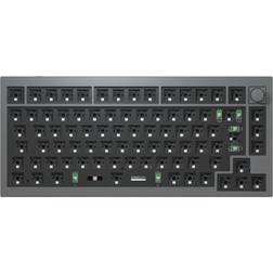 Keychron Q1 Knob Barebone ISO without Keys and Switches Silver Grey