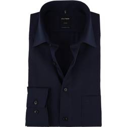 Olymp Shirt Luxor Modern-Fit Dark Dark