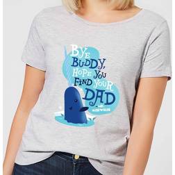 Elf Bye Buddy Women's Christmas T-Shirt - Grey