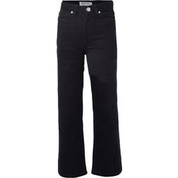 Hound Girl's Wide Denim Pants - Black (7210180)