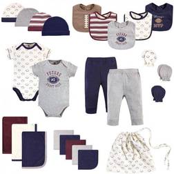 Hudson Layette Start Set Baby Shower Gift 25-pack - Football