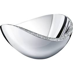 Swarovski Minera Silver Tone Bowl 14.5cm