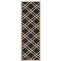 Safavieh Courtyard Margot Beige, Black 160.02x231.14cm