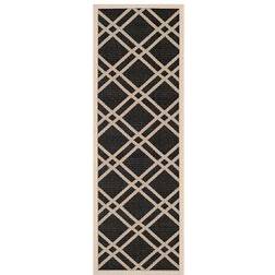 Safavieh Courtyard Margot Svart, Beige 160.02x231.14cm