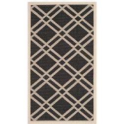 Safavieh Courtyard Margot Beige, Black 121.92x170.18cm