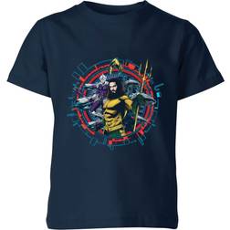 DC Comics Aquaman Circular Portrait Kids' T-Shirt