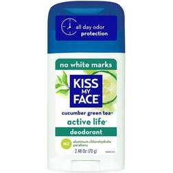 Kiss My Face Active Life Cucumber Green Tea Deo Stick 70g