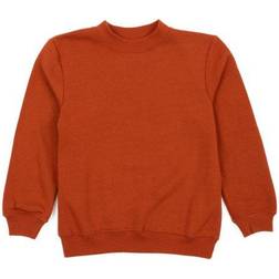 Leveret Boho Solid Color Pullover Sweatshirt - Rust Orange (32455526645834)