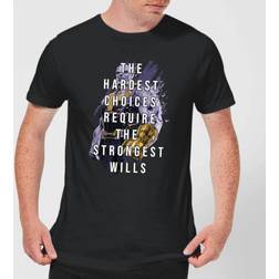 Marvel Camiseta Vengadores The Strongest Wills - Hombre - Negro