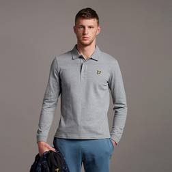 Lyle & Scott and Longsleeve Polo Shirt Bleu