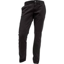 Alberto Regular Fit Chino - Zwart