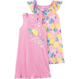 Carter's Lemon Nightgowns 2-pack - Pink (V_3N048610)