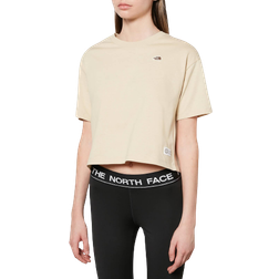The North Face Women's Heritage S/S Recycled Crop T-Shirt - Gravel