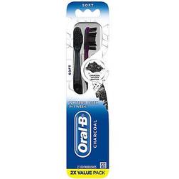 Oral-B Charcoal Whitening Soft 2-pack