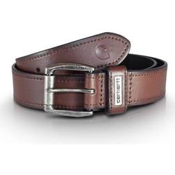 Carhartt Läderbälte - Dark Brown