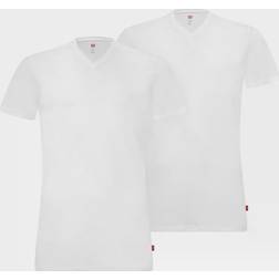 Levi's Base V-Neck T-shirt 2-pack M - White