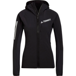 adidas Techrock Flooce Wind Hooded Jacket - Schwarz