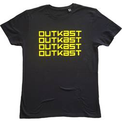 OutKast T-shirt Logo Repeat - Sort