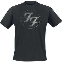 Foo Fighters Logo In Circle T-shirt Herrer