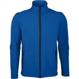 Sols SOLS Mens Race Full Zip Water Repellent Softshell Jacket (Black)