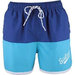 Salming Cooper Original badshorts, Marin/Turkos