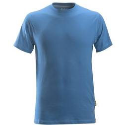 Snickers Workwear 2502 Short Sleeve T Shirt Brushed Cotton Classic Top: Ocean