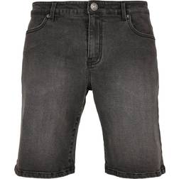 Urban Classics Short en Jeans Coupe Décontracté - Black Washed