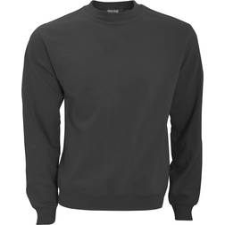 B&C Collection Sudadera Con Cuello Redondo Hombre - Rojo