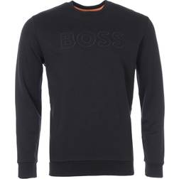 HUGO BOSS Welogocrew Sweatshirt - Schwarz