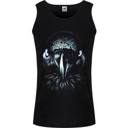 Unorthodox Collective Mens Raven Vest Top (Black)